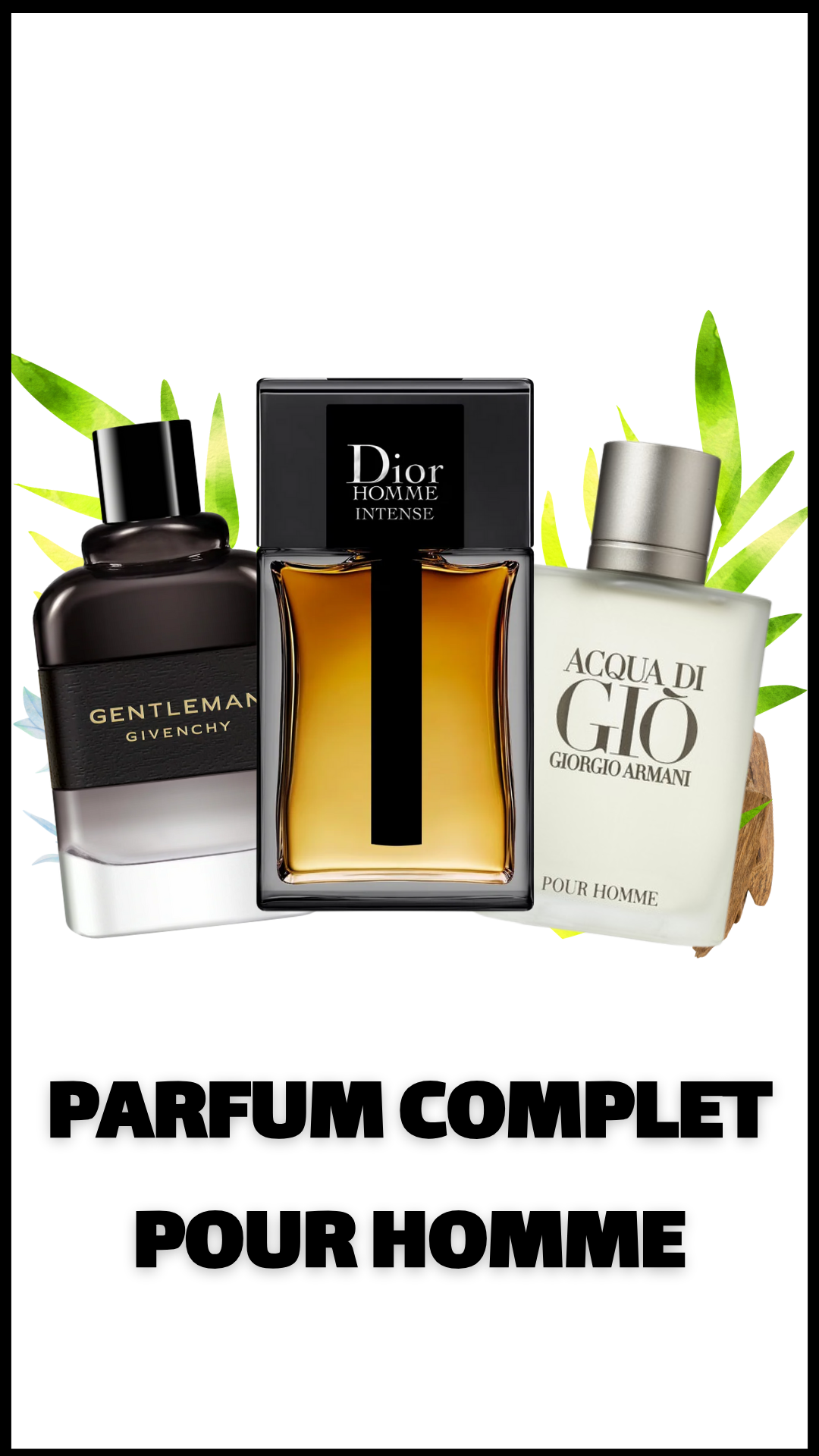 PARFUM COMPLET POUR HOMME