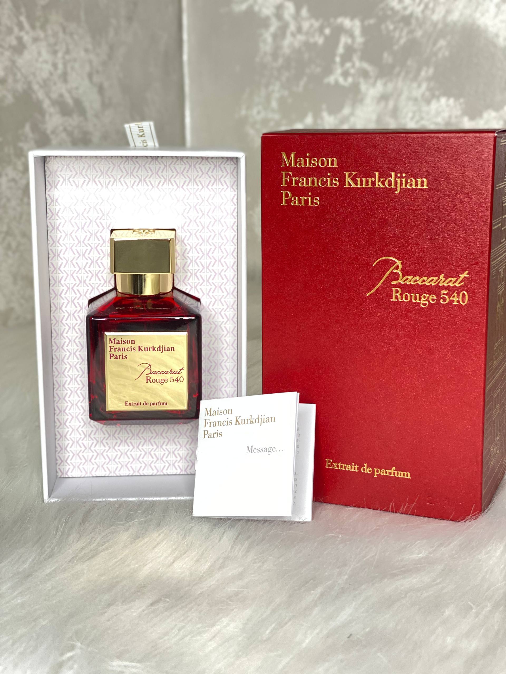BACCARAT ROUGE 540 100ML extrait de parfum